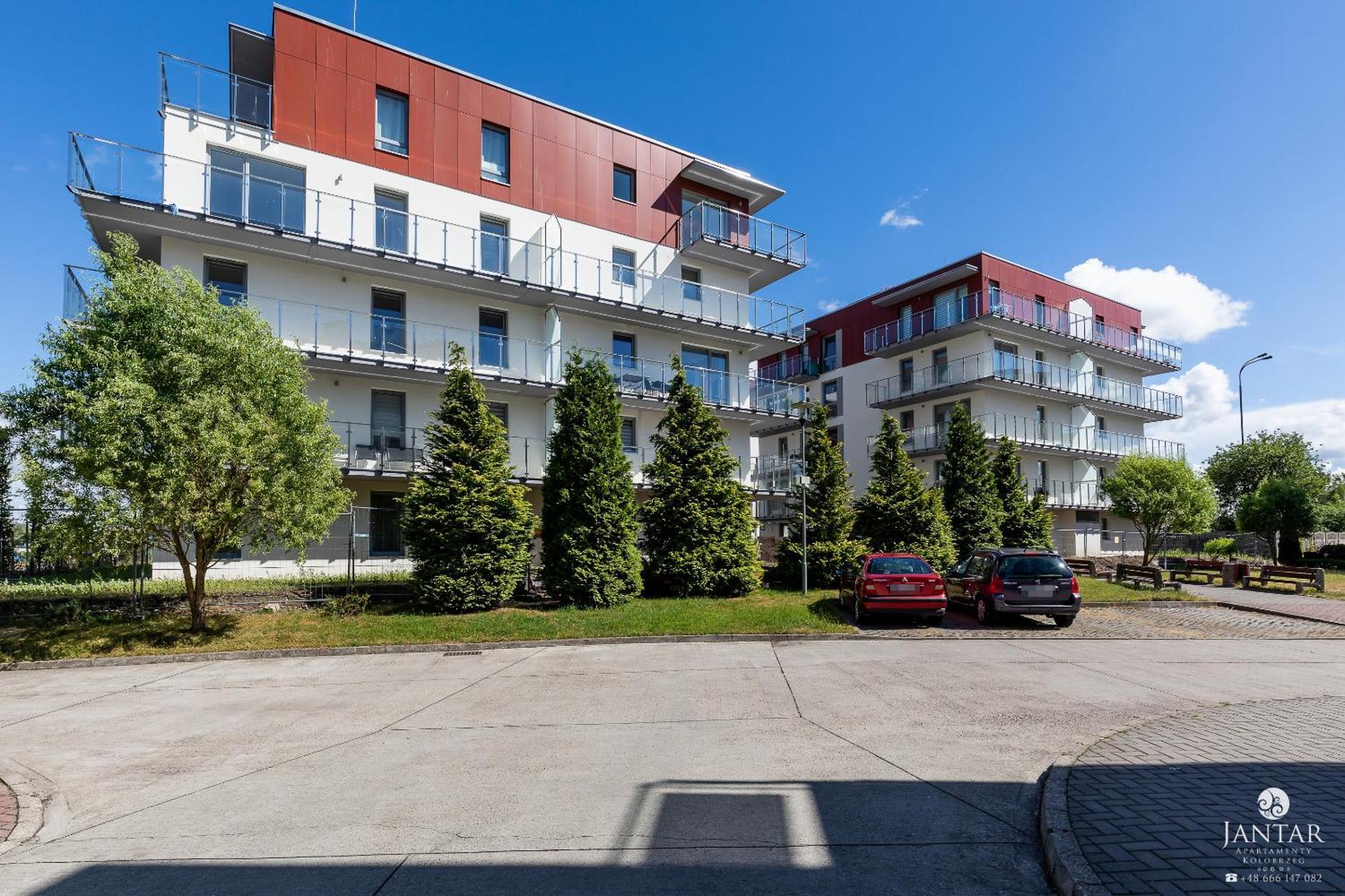 Jantar Apartamenty - Osiedle Bursztynowe II 코워브제크 외부 사진